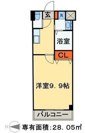 金太郎ヒルズ１８の物件間取画像